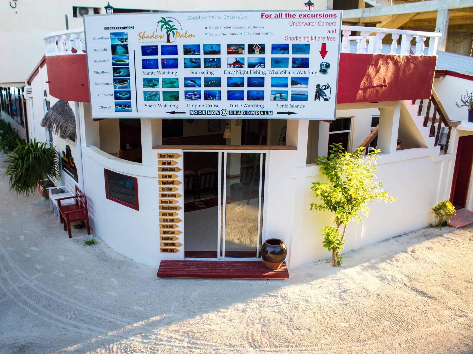 Shadow Palm Hotel Maafushi Bagian luar foto